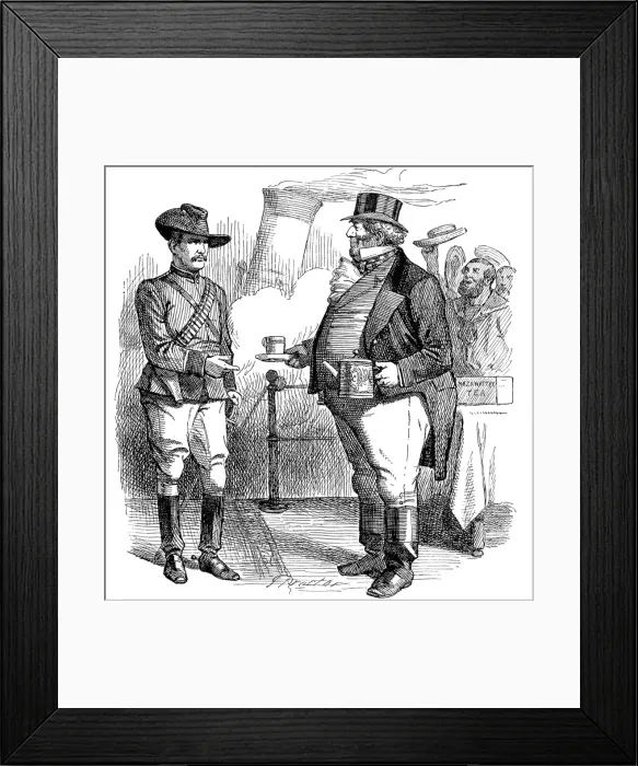 Framed Print : Advertisement for Mazawattee Tea, 1896