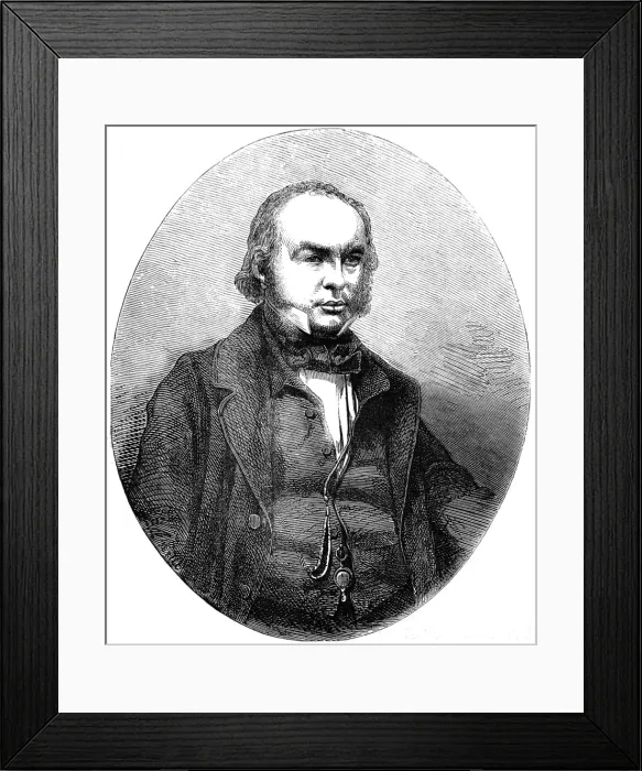 Framed Print : Isambard Kingdom Brunel, 1858