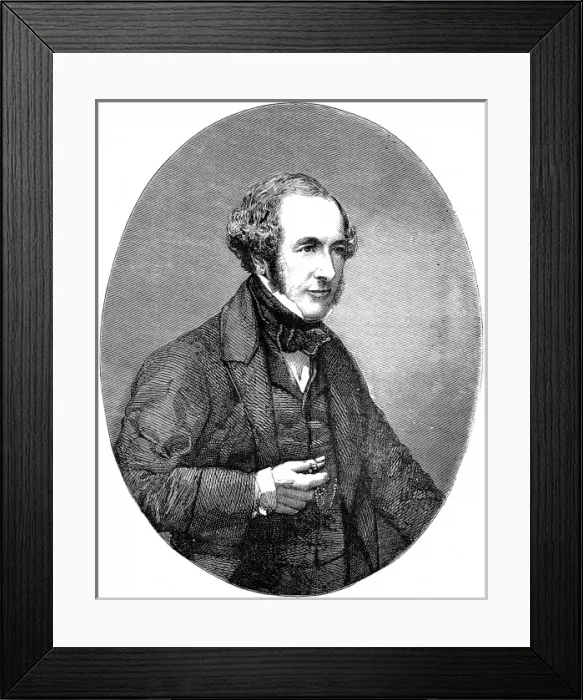 Framed Print : John Scott Russell, 1858