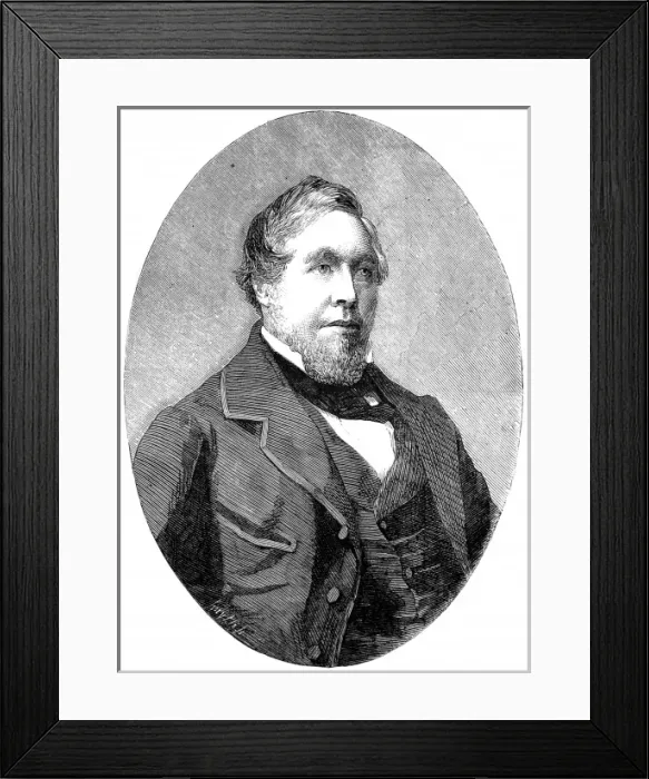 Framed Print : Henry Thomas Hope, 1858 Framed Print : Henry Thomas Hope, 1858