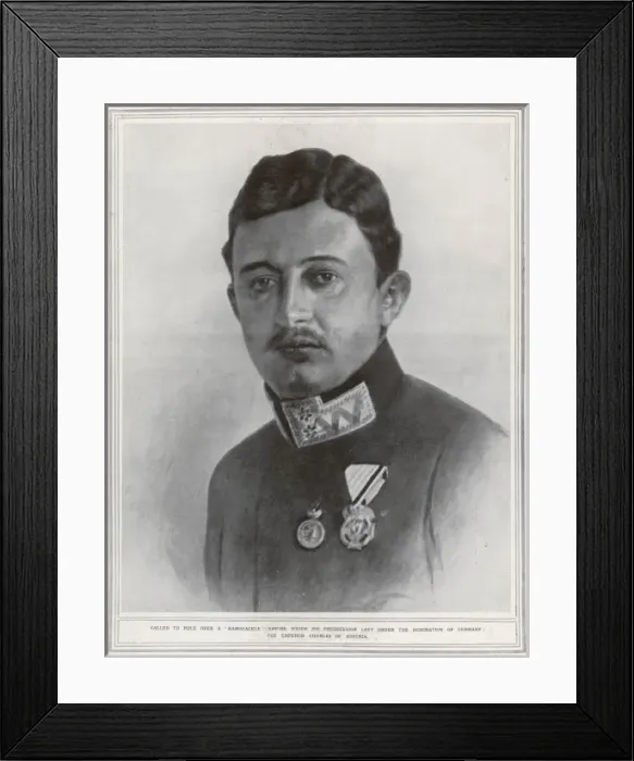 Framed Print : Emperor Charles of Austria Framed Print : Emperor Charles of Austria