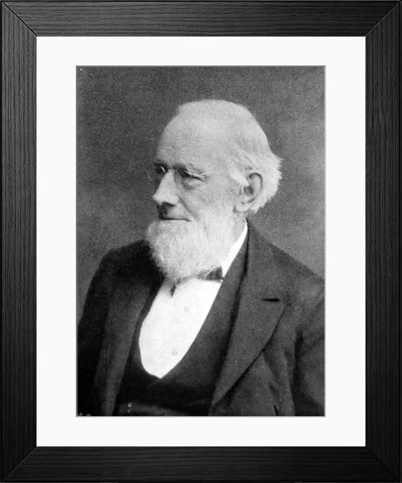 Framed Print : Sir Isaac Pitman, c. 1897 Framed Print : Sir Isaac Pitman, c. 1897