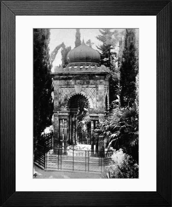 Framed Print : The Oriental Tomb at La Mortola, Italy, 1915 Framed Print : The Oriental Tomb at La Mortola, Italy, 1915