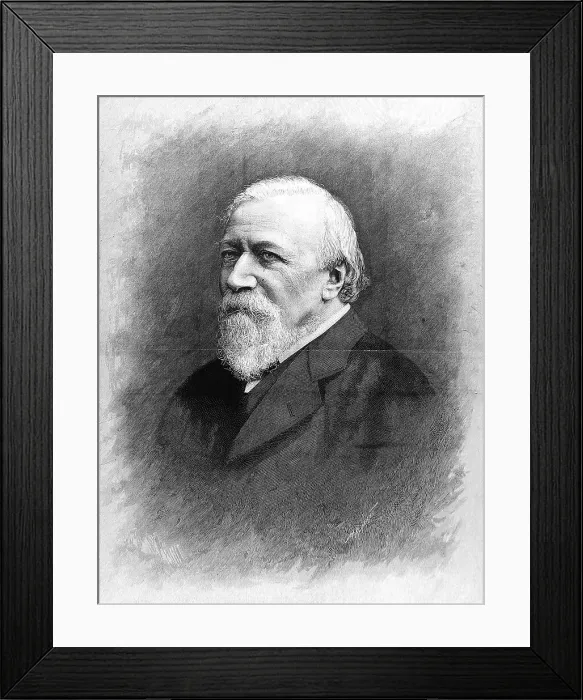 Framed Print : Robert Browning C1889 Iln Import 21 Dec 07 December Framed Print : Robert Browning C1889 Iln Import 21 Dec 07 December