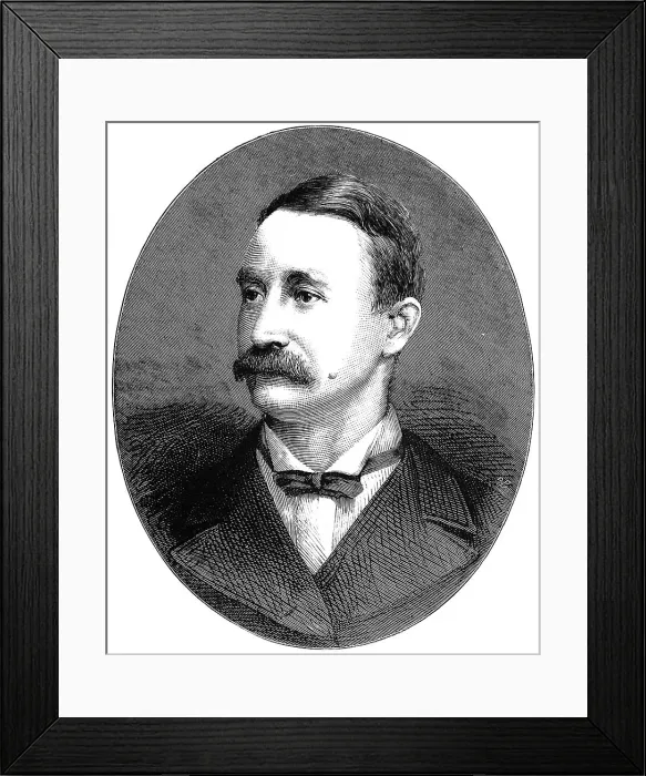 Framed Print : Colonel Frederick Burnaby