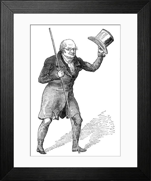 Framed Print : Sir Marc Isambard Brunel, 1843 Framed Print : Sir Marc Isambard Brunel, 1843