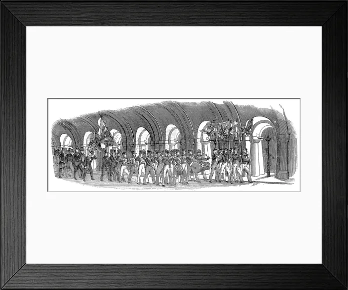 Framed Print : Procession through the Thames Tunnel, 1843 Framed Print : Procession through the Thames Tunnel, 1843