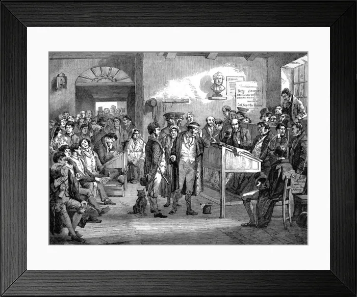 Framed Print : An Irish Petty Sessions Court Framed Print : An Irish Petty Sessions Court