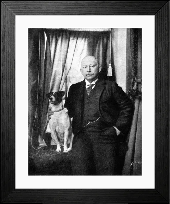 Framed Print : Alfred Beit (1853-1906) Framed Print : Alfred Beit (1853-1906)
