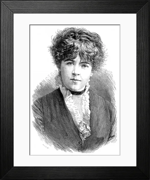 Framed Print : Jeanne Samary, 1879 Framed Print : Jeanne Samary, 1879