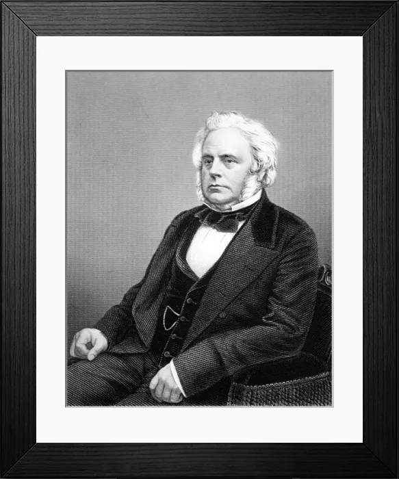 Framed Print : John Bright (1811-1889) Framed Print : John Bright (1811-1889)