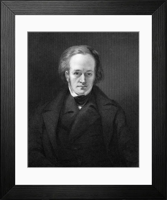 Framed Print : Sir John Bowring (1792-1872) Framed Print : Sir John Bowring (1792-1872)