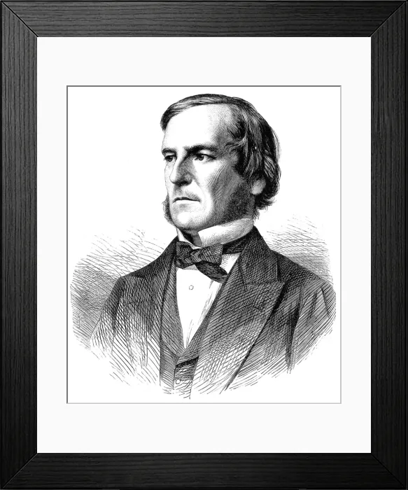 Framed Print : Professor George Boole (1815-1865) Framed Print : Professor George Boole (1815-1865)