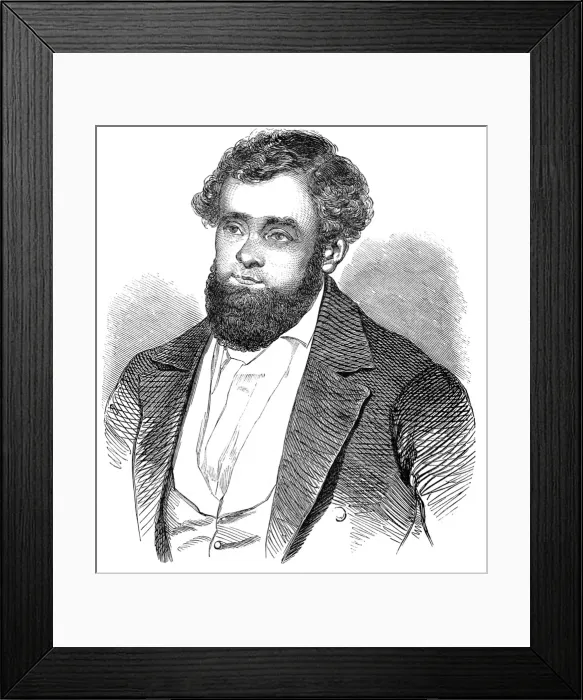 Framed Print : Robert Blum (1804-1848) Framed Print : Robert Blum (1804-1848)