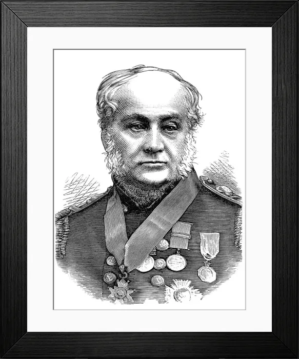 Framed Print : Sir Edward Belcher Framed Print : Sir Edward Belcher