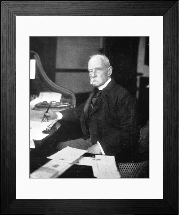 Framed Print : Field Marshal Earl Roberts, who died at Sir John Frenchs Headquarters