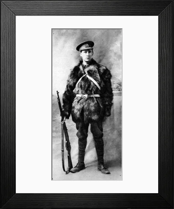 Framed Print : Official goat-skin under coats for British soldiers Framed Print : Official goat-skin under coats for British soldiers