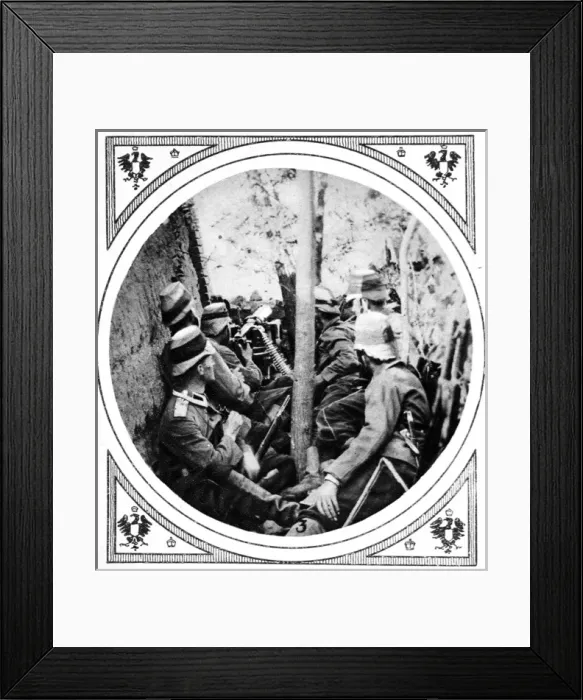 Framed Print : Germanys eastern stronghold which suffered the fate of Liege and Antwerp Framed Print : Germanys eastern stronghold which suffered the fate of Liege and Antwerp