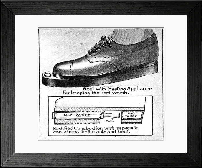 Framed Print : The Heated Shoe, 1921 Framed Print : The Heated Shoe, 1921