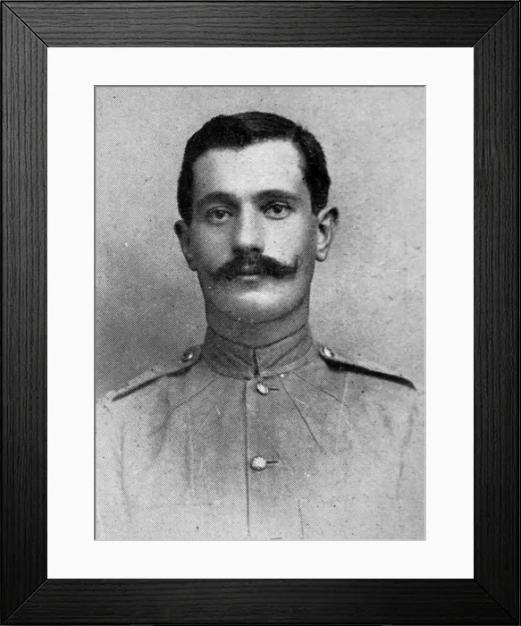 Framed Print : Awarded the Victoria Cross: Lance-Corporal Charles Alfred Ja