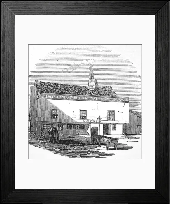 Framed Print : The Old Castle Inn, Kentish Town, 1849 Framed Print : The Old Castle Inn, Kentish Town, 1849