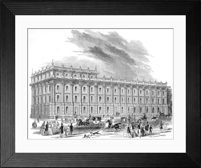 Framed Print : Privy Council Office, Whitehall, 1846 Framed Print : Privy Council Office, Whitehall, 1846