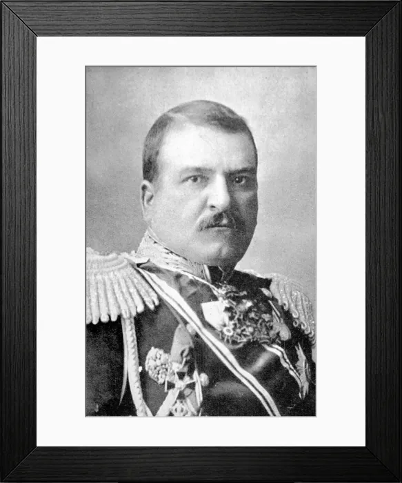 Framed Print : General Radko Dmitrieff Framed Print : General Radko Dmitrieff