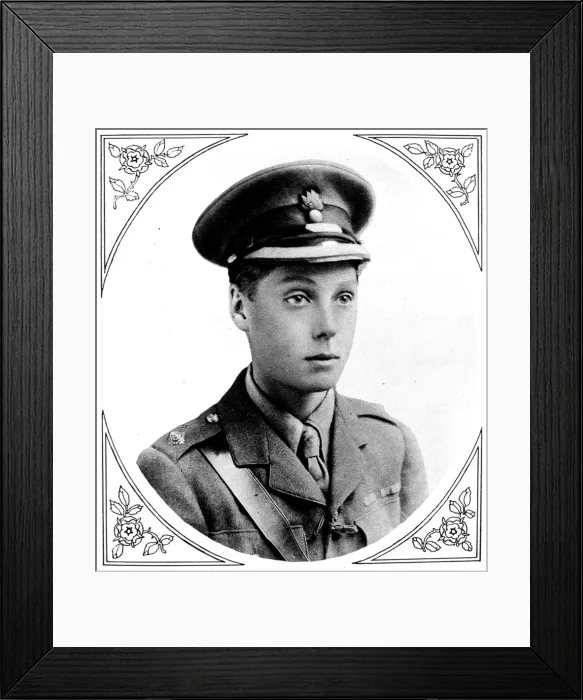 Framed Print : The Prince of Wales, serving with Sir John Frenchs staff as Framed Print : The Prince of Wales, serving with Sir John Frenchs staff as