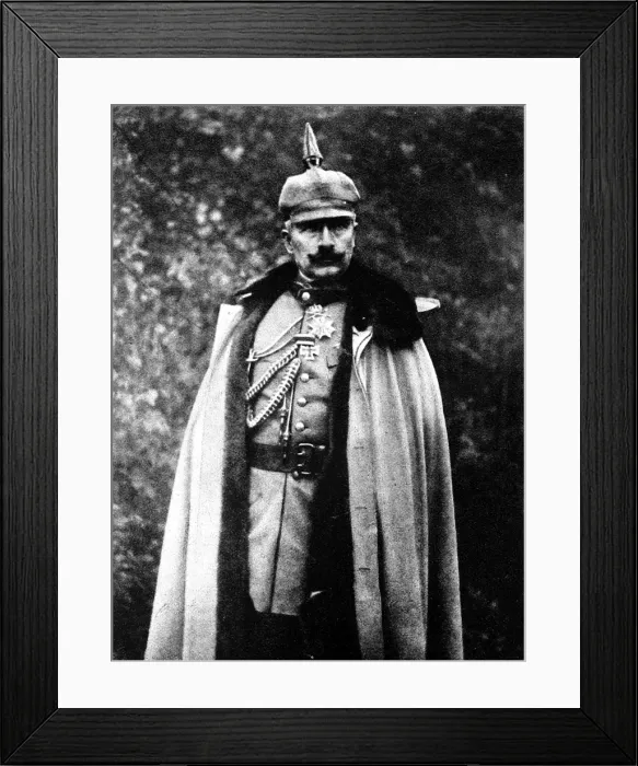 Framed Print : Kaiser Wilhelm II Framed Print : Kaiser Wilhelm II