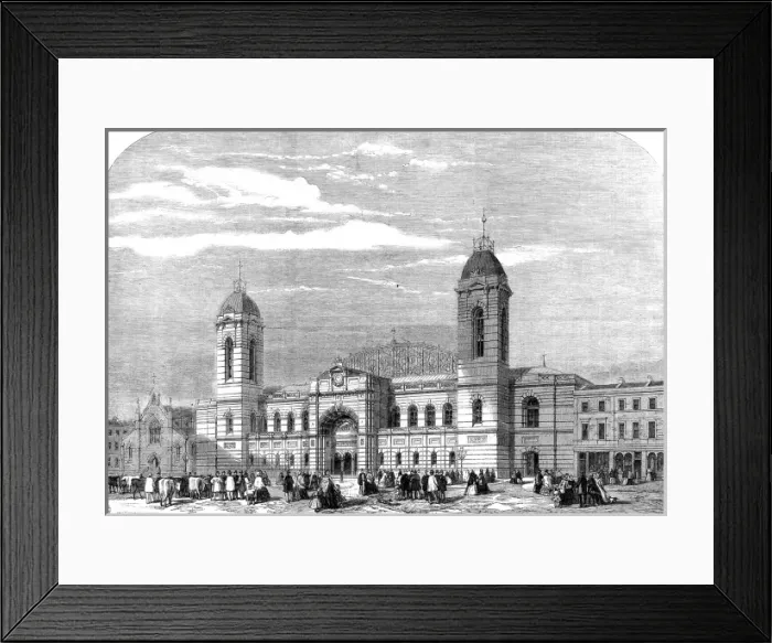 Framed Print : The Agricultural Hall, Islington, 1861 Framed Print : The Agricultural Hall, Islington, 1861