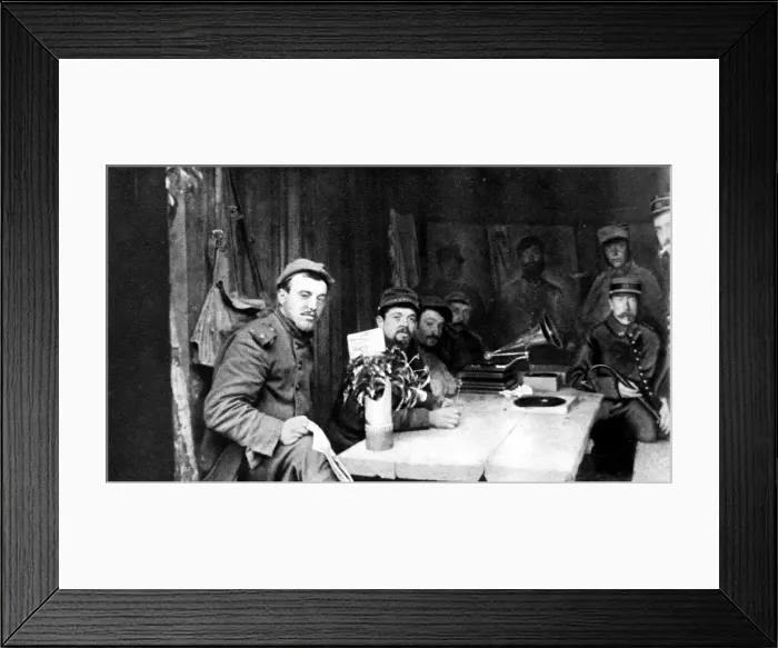Framed Print : French soldiers 1914 Framed Print : French soldiers 1914