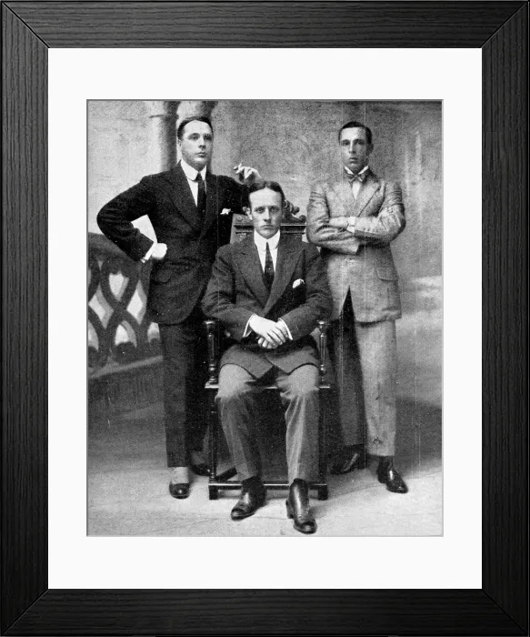 Framed Print : The Grandsons of the famous Garibaldi Framed Print : The Grandsons of the famous Garibaldi