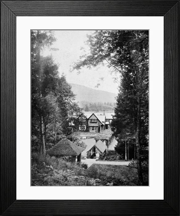 Framed Print : Glengonnar House, Lanarkshire, 1906 Framed Print : Glengonnar House, Lanarkshire, 1906