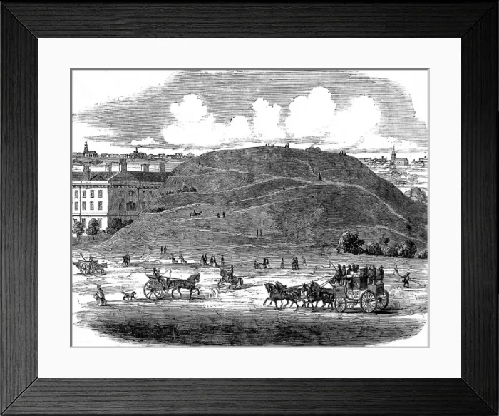 Framed Print : Whitechapel Mount, 1801 Framed Print : Whitechapel Mount, 1801