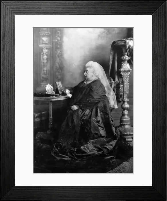 Framed Print : Queen Victoria, Windsor, May 1897