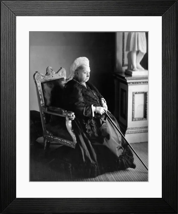 Framed Print : Queen Victoria, c. 1895 Framed Print : Queen Victoria, c. 1895