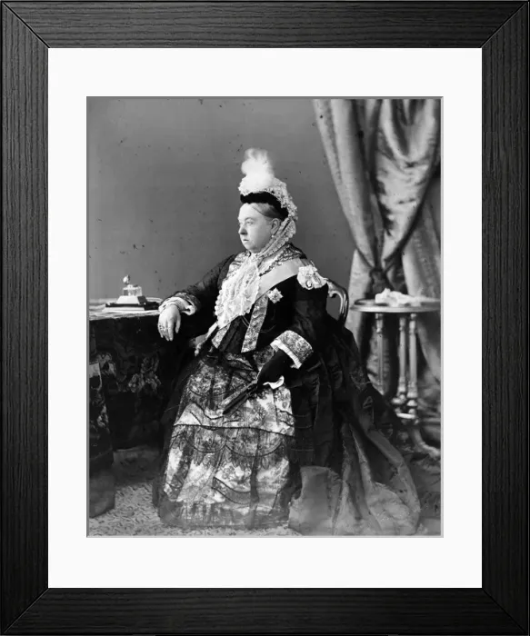 Framed Print : Queen Victoria, 1887 Framed Print : Queen Victoria, 1887