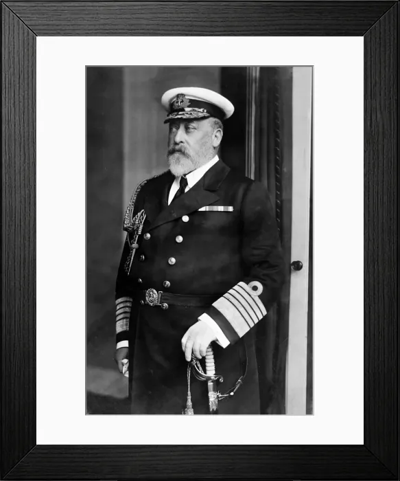 Framed Print : King Edward VII, c. 1905 Framed Print : King Edward VII, c. 1905