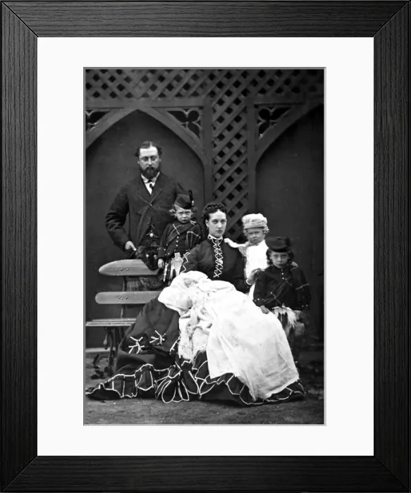 Framed Print : King Edward VII and Queen Alexandra, c. 1870 Framed Print : King Edward VII and Queen Alexandra, c. 1870