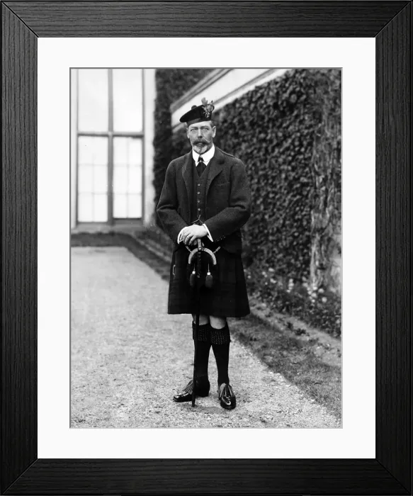 Framed Print : King George V