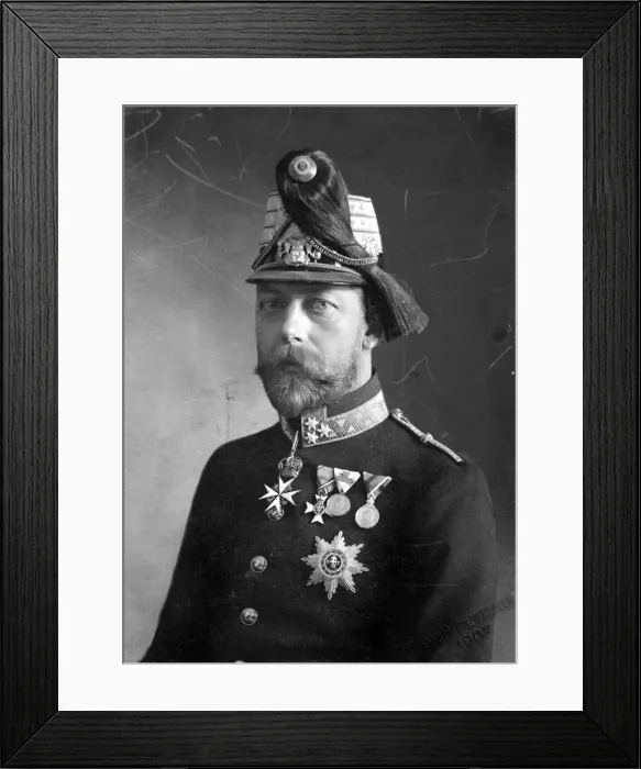 Framed Print : King George V, 1905 Framed Print : King George V, 1905