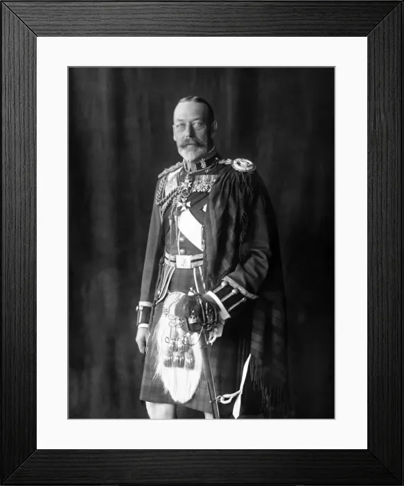 Framed Print : King George V Framed Print : King George V