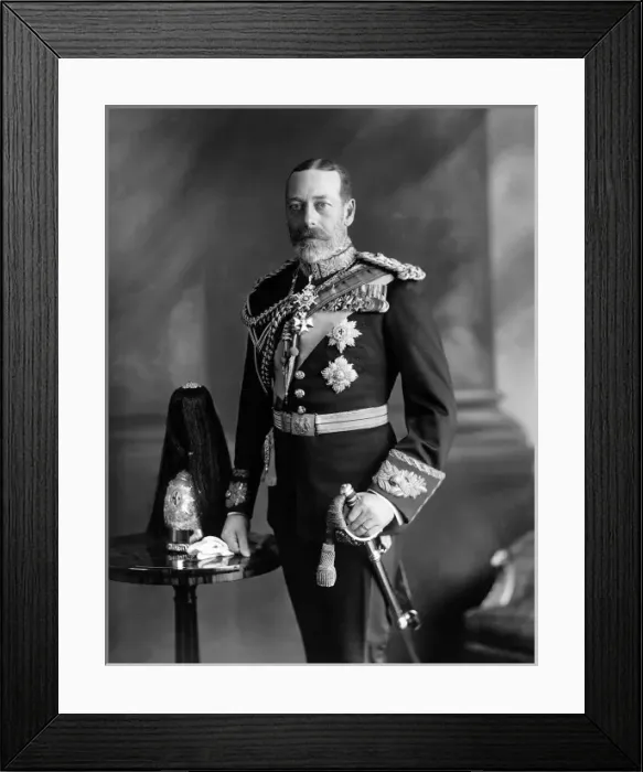 Framed Print : King George V. c. 1930 Framed Print : King George V. c. 1930