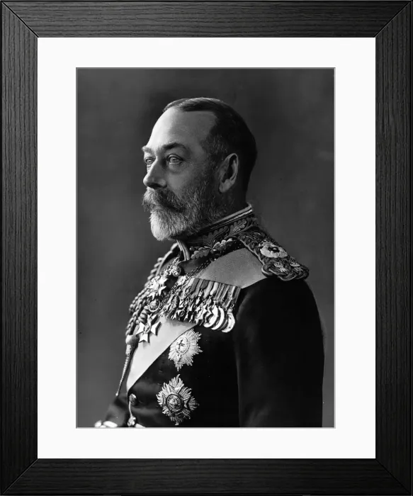 Framed Print : King George V Framed Print : King George V