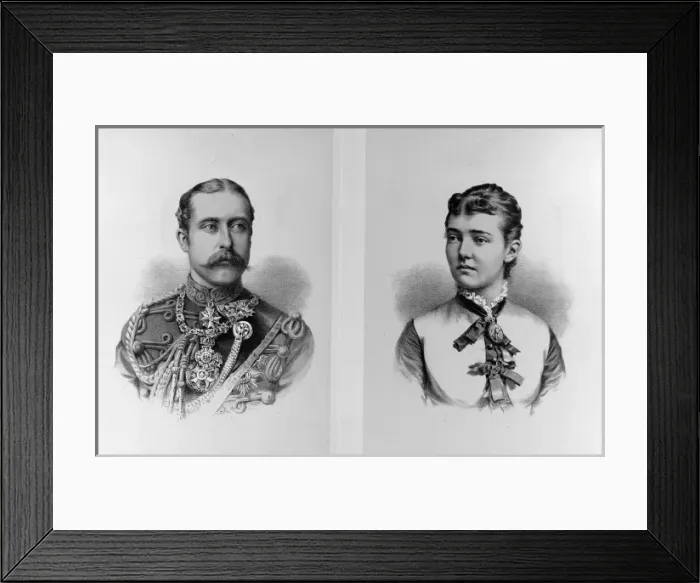 Framed Print : Their Royal Highnesses the Duke and Duchess of Connaught Framed Print : Their Royal Highnesses the Duke and Duchess of Connaught