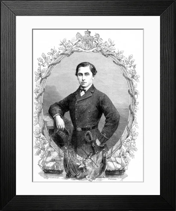 Framed Print : Prince Alfred, Duke of Edinburgh