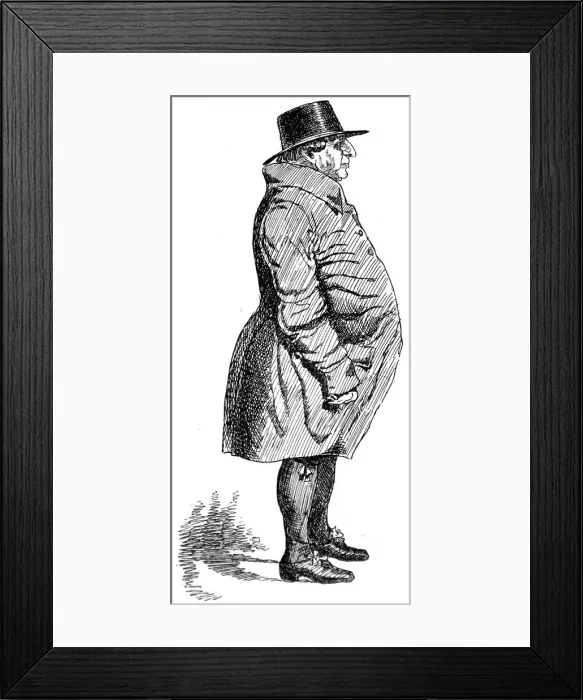 Framed Print : Benjamin Bovill, c. 1824 Framed Print : Benjamin Bovill, c. 1824