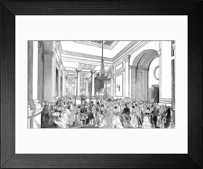 Framed Print : The Royal Exchange Ball, Mansion House, London, 1844 Framed Print : The Royal Exchange Ball, Mansion House, London, 1844
