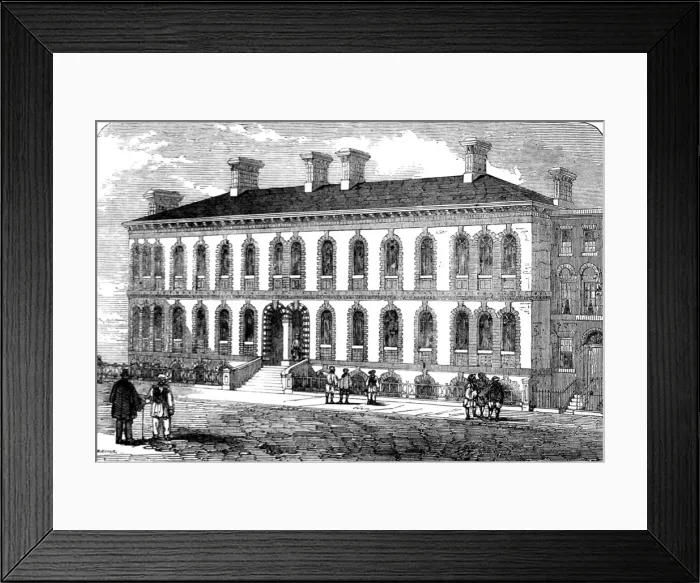 Framed Print : The Strangers Home, Limehouse, London, 1857 Framed Print : The Strangers Home, Limehouse, London, 1857