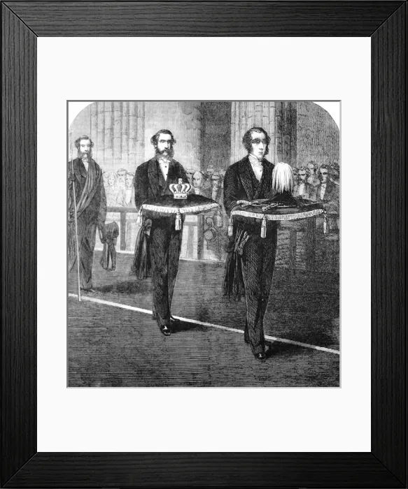 Framed Print : Funeral of Prince Albert Framed Print : Funeral of Prince Albert